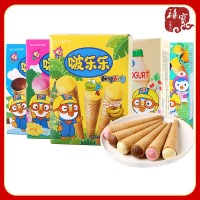 韓國(guó)啵樂(lè)樂(lè)什錦夾心餅干六一兒童節(jié)零食冰淇淋造型甜筒寶嚕嚕餅干
